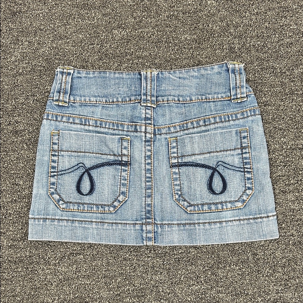 Refuge Denim mini skirt